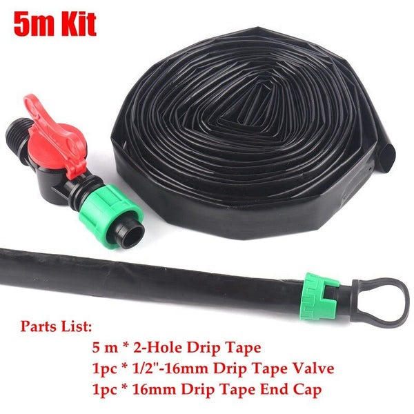 5~50m 2-Hole*Space 40cm Drip Tape Drip Irrigation System Kits Gardening Watering Kits Greenhouse Under Film Irrigation Drip Hose 5~50m 2-Hole*Space 40cm Drip Tape Drip Irrigation System Kits Gardening Watering Kits Greenhouse Under Film Irrigation Drip Hose