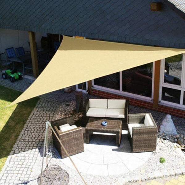 Waterproof Shade Sail Anti-UV Sunshade Net Outdoor Garden Sunscreen Sunblock Shade Cloth Net Plant Greenhouse Cover Car Cover XL Waterproof Shade Sail Anti-UV Sunshade Net Outdoor Garden Sunscreen Sunblock Shade Cloth Net Plant Greenhouse Cover Car Cover XL