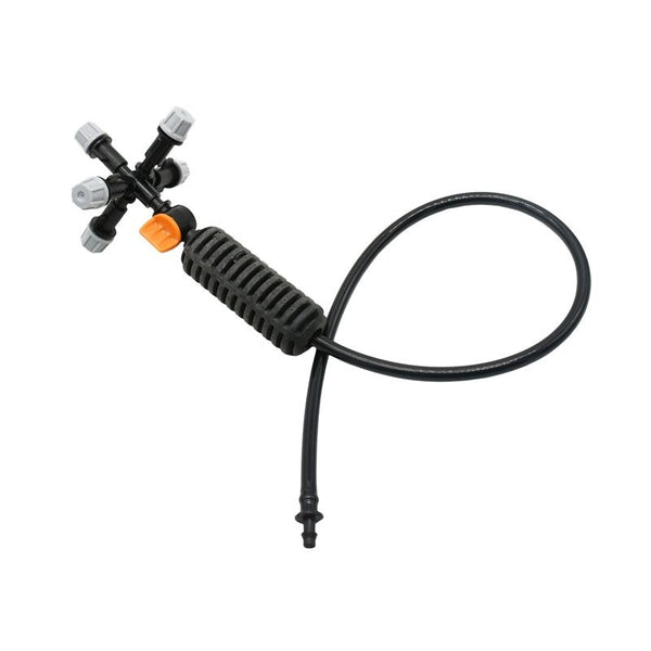 Hanging anti drip misting nozzle cross Atomizing nozzle fog WATER SPRAY To greenhouse Drip irrigation 1set Hanging anti drip misting nozzle cross Atomizing nozzle fog WATER SPRAY To greenhouse Drip irrigation 1set