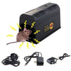 Behogar Electric Shock Mouse Mice Rat Rodent Trap Cage Killer Zapper Reject Rejector For Serious Pest Control EU US UK Plug
