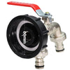 S60 IBC Tank Tap Coarse Thread x 16mm 1/2'' 3/4'' Water Coupling Quick Connect Adapter Garden Replacement Valve Fitting Faucet