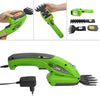 WORKPRO 2 in 1 Electric Trimmer 7.2V Lithium-ion Cordless Hedge Trimmer for Garden Power Tools Electric Pruning Shears Pruner