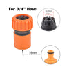 1/2 3/4 1 Inch Garden Hose Quick Connector Pipe Coupler Stop Water Connection 32/20/16mm Repair Joint Irrigation System Adapter