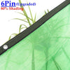 6Pin 80% Anti-UV HDPE Green Sunshade Net Swimming Pool Car Garages Sunscreen Bonsai Succulent Plants Cover Sails Sun Shade Net