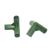 12pcs 11mm 3-way 4-way Gardening Plant Stakes Plastic Edging Corner Connection Accessories Greenhouse Plant Frame Connectors