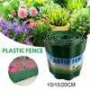 Plastic 10/15/20cm Garden Grass Fence Path Lawn Wall Edge Gravel Border Tool DIY Flower Bed Fence Lawn Border Garden Supplies