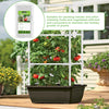 30/40CM Garden Plant Climbing Stand Flower Pot Support Frame Stand Stackable Combined Botanical Climbing Trellis Plant Vine Rack