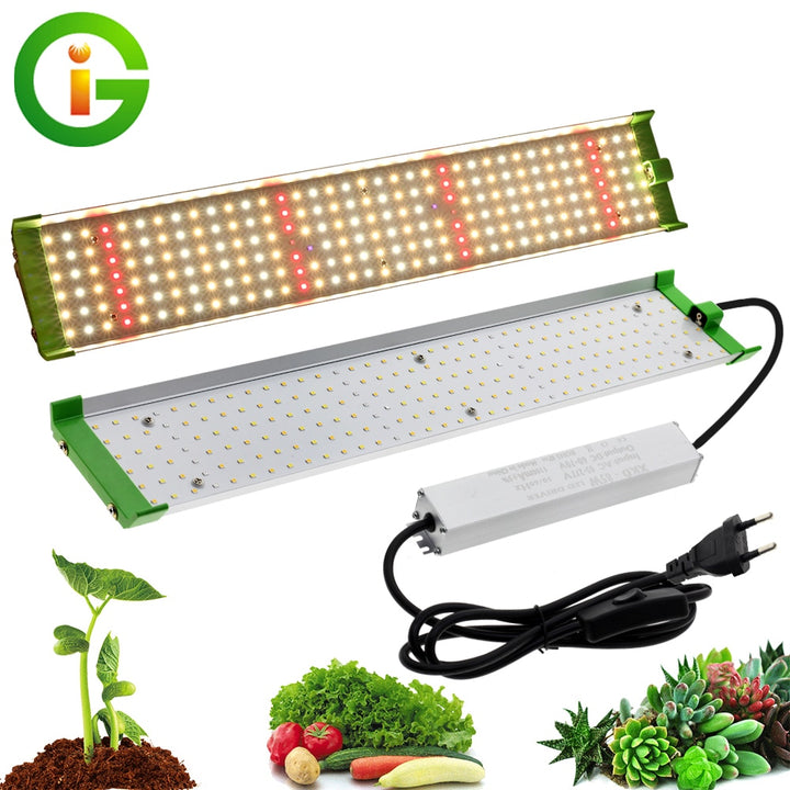 85W LED Grow Light With Samsung LM281B Full Spectrum Plant Growth Lamp For Indoor Greenhouse Hydroponics Plant Flower Seeding