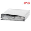 5pcs Warm Keeping Foil Slices Reflective Mylar Film Multi-Use Thin Blanket Green House Supplies For Home Shop Greenhouse